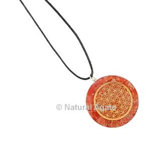 Colgante de orgón del árbol de la vida, colgante de jaspe rojo, en línea, al mejor precio - Product Image 4