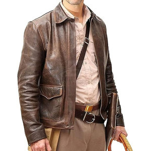 Vêtements de mode en gros, veste bomber en cuir pour homme, personnalisez votre propre logo, dernier design, veste d'hiver - Product Image 4