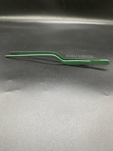 แหนบสแตนเลสเคลือบสีเขียวมะกอก |   แหนบสำหรับเชฟมืออาชีพสำหรับจัดแต่งจานอาหาร |   อุปกรณ์ครัวสีตามสั่ง - Product Image 5