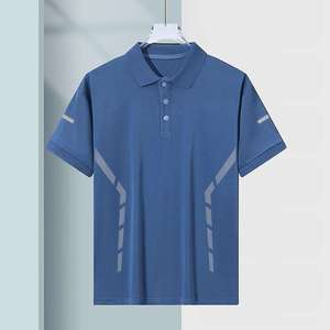 เสื้อโปโลคอปกแบบพับได้สำหรับผู้ชาย รุ่นใหม่มาแรงปี 2026 สีสันปรับแต่งได้ สไตล์สตรีทแวร์ฤดูร้อน แขนสั้น - Product Image 2