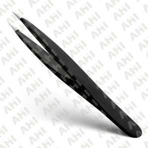 Pinces à cils professionnelles de haute qualité en acier inoxydable avec pointe pointue durable, service OEM et ODM, pinces à cils pointues - Product Image 3