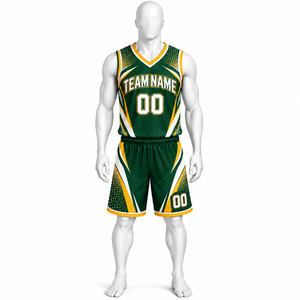 Tenue de basketball personnalisée de qualité supérieure, design d'uniforme de basketball, vêtements de basketball sublimés, uniforme de sport pour adultes - Product Image 4