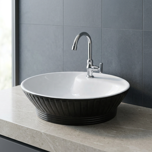 Modern Oval Shape Ceramic <b>Table</b> Top Lavatory Basin with <b>Lifetime</b> Warranty Countertop Art Sink for Mall Use - Product Image 1