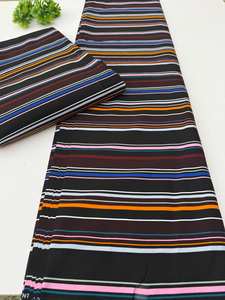 Tissu en coton sergé imprimé africain de qualité supérieure du Mozambique et motifs inspirés de l'Ankara pour la mode masculine - Product Image 4