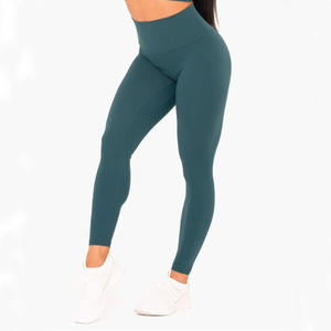 กางเกงโยคะเอวสูงทรงสลิมลายสก็อต ชุดเซ็ต 2 ชิ้น ระบายอากาศได้ดี ไซส์ใหญ่ สำหรับออกกำลังกาย ผู้หญิง - Product Image 2