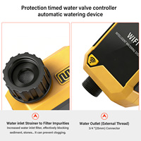 Temporizador de Riego para Jardín WiFi YAGO, Controlador Inteligente de Manguera de Agua con Control Remoto por Aplicación Tuya, Sensor de Lluvia, Sistema de Riego Automático