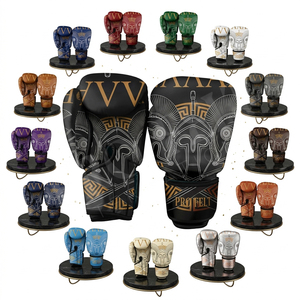 Guantes de Boxeo Multiusos con Soporte de Muñeca Reforzado, Estilo Personalizado, para Entrenamiento, Sparring, Kickboxing, MMA, Fitness y Saco de Boxeo - Product Image 1