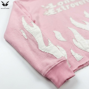 Ensemble sweat à capuche et pantalon évasé personnalisé avec logo, style tendance, qualité supérieure, survêtement homme - Product Image 4