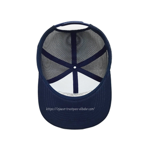Custom Retro Embroidery Patch Trucker <b>Cap</b> Cotton Twill Mesh Back Dad Hat Structured <b>Baseball</b> Hat Wholesale OEM Factory - Product Image 4