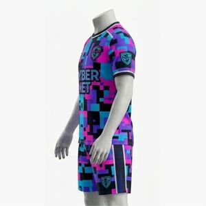 Premium Quality With Custom Men <b>Soccer</b> Jersey Uniform Set Moisture Wicking Quick Dry Football Team Kit Premium Match Wear Bulk - Product Image 4