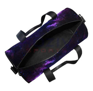 Sac de sport personnalisable en nylon imperméable grande capacité avec fermeture éclair, écologique, pour sublimation, idéal pour les équipes sportives et les voyages, vente en gros Pakistan - Product Image 3