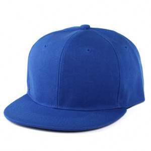 Gorra Clásica de 6 Paneles, 100% Lona de Algodón, Estilo Hip Hop, Visera Plana, Talla Ajustable, Color Sólido, para Uso Casual - Product Image 4