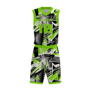 Custom Name Number Logo Basketball Wear Digital Print Reversible Training Jersey Basketball Men's Shorts Basketball Uniforms - Product Image 3