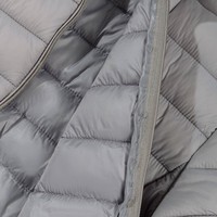 Chaqueta Corta con Cuello Alto, Plegable y Cálida, Ligera, Cortavientos, para Otoño e Invierno, Ideal para el Día a Día, Informal y Versátil