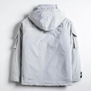 mens techwear jacket designed for streetwear fashion with modern functional elements men techwear jacket - Product Image 5