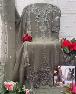 Prix de gros des ensembles Salwar pakistanais Chiffons Shree Fabs - Product Image 5