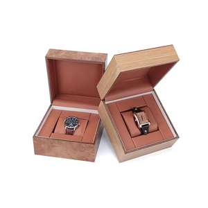 Caja de Reloj de Madera Personalizada de Alta Gama con Marca OEM - Caja de Empaque de Lujo para un Solo Reloj para Hombre con Empaque de Regalo - Product Image 6