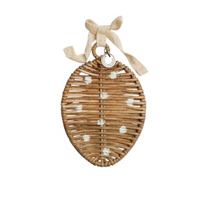 Corona Decorativa de Mimbre con Diseño Creativo para Navidad, Fiestas, Decoración de Mesa, Hecha a Mano, Edición Especial Chic - Product Image 3