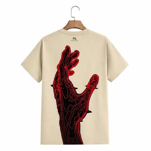 Camiseta con Estampado Gráfico Personalizado en la Espalda para Hombre, Diseño Surrealista, Estilo Urbano, Talla Grande - Product Image 2