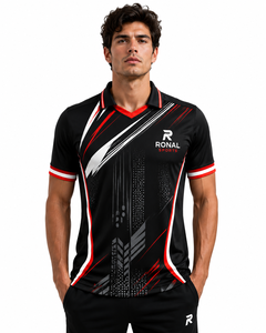 OEM ODM Custom White Golf <b>Polo</b> Shirt Sublimation Polyester Breathable Sports Team Wear Performance <b>Polo</b> for Men , Sports team - Product Image 3