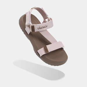 Sandales à brides en T pour femmes, dessus en textile rose, semelle EVA, respirantes, décontractées, été, bout ouvert, fermeture à boucle - Product Image 3