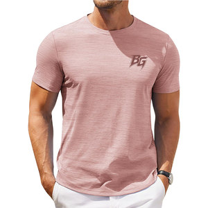 Breathable Lightweight Slim Solid Performance Running T-Shirts Quick Dry Short Sleeve Athletic <b>Top</b> Training Jogging Outdoor - Product Image 4