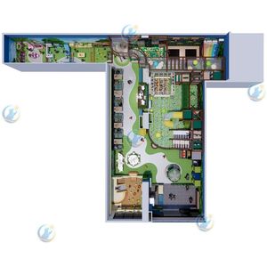 Indoor Playground Soft Play Structure Ball Pool <b>Slide</b> Climbing Wall Aluminum PVC Frame Total Solution Malls Amusement Parks - Product Image 1