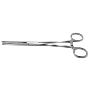 Pince à tissus droite Allis de haute qualité, 6 pouces, 5x6 dents, poignée à anneau robuste, en acier inoxydable, manuelle, usage général - Product Image 2