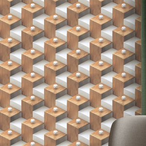 Carreaux de porcelaine émaillée de qualité supérieure, design 3D, 600x1200, 3D66 - Product Image 1