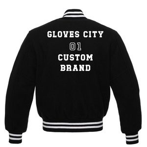 Wholesale GLOVES City Blank Varsity <b>Jackets</b> New Fashion Varsity <b>Man</b> <b>Jacket</b> Custom <b>Men</b> Letterman Winter Season <b>Jacket</b> For <b>Man</b> - Product Image 6