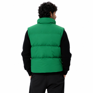 Erkek Kışlık Kolsuz Şişme Montlar, Dik Yaka ve Cepli, <span class=keywords><strong>S</strong></span>ıcak Rüzgar Geçirmez Mont, Toptan OEM ABD - Product Image 2