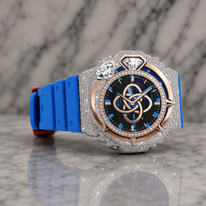 Factory Direct Full Moissanite Diamond Watch Men Luxury VVS Stone <b>Automatic</b> <b>Wristwatch</b> - Product Image 2