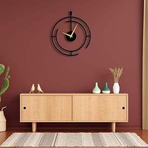 Elegante Reloj de Pared Metálico Premium, Reloj de Pared Artístico Creativo Único para un Hogar, Oficina o Sala de Estar con Estilo, a Bajo Costo - Product Image 6
