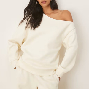 Sweat-shirt d'hiver décontracté à manches longues pour femme – Haut confortable et personnalisable pour le quotidien - Product Image 3