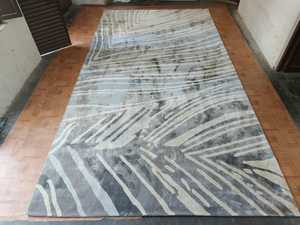 พรมขนสัตว์ผสมไหมทอมือคุณภาพพรีเมียม พรมปูพื้นนุ่มหรูหราสำหรับห้องนั่งเล่น ห้องนอน ตกแต่งบ้านอย่างมีระดับ - Product Image 2