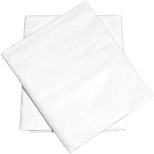White 210 TC Plain <b>Bed</b> <b>Sheet</b> Set Luxurious Hotel Home Fitted <b>Sheets</b> for <b>Queen</b> & Twin 300TC Flat <b>Bed</b> <b>Sheets</b> with Solid Pattern - Product Image 1