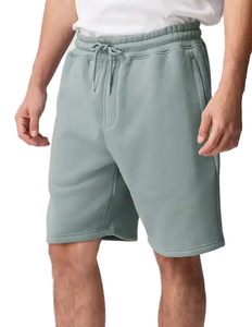 Nouveauté : Short de bain pour homme 100% coton extensible, respirant et à séchage rapide, confortable, uni, décontracté, pour la plage et le surf - Product Image 1
