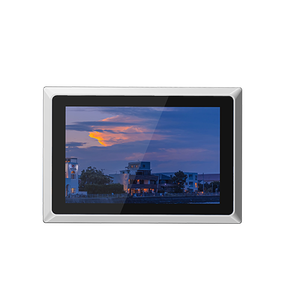 PC industriel embarqué HMI avec écran tactile capacitif de <span class=keywords><strong>10</strong></span>,1 pouces, Intel Celeron J1900, sans ventilateur, étanche IP65, <span class=keywords><strong>Windows</strong></span> <span class=keywords><strong>10</strong></span>, RS485 - Product Image 1