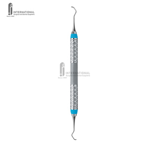 Offre Spéciale Curettes Dentaires Ergonomiques Manuelles en Acier Inoxydable 13/14 Columbia University FJI-52991 Qualité Allemande Unique - Product Image 6