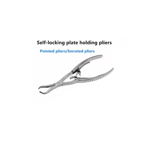 Pinzas de sujeción de huesos y placas con bloqueo automático de primera calidad |   Instrumentos de Acero Inoxidable para Fijación de Fracturas Ortopédicas, Pinza para Huesos, CE ISO - Product Image 6