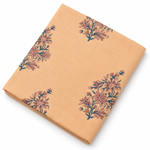 Camisas, Vestidos y Fundas Decorativas para el Hogar, Tejidas a Mano en Jaipur, con Estampado Floral Índigo, de Algodón Teñido Natural Sostenible, Orgánico Premium - Product Image 3