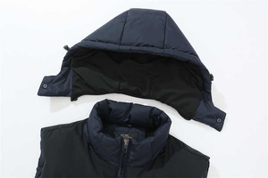 <b>Men's</b> Casual Stylish Puffer <b>Gilet</b> 2025 Warm Durable Sleeveless Breathable Outerwear Winter Outdoor Activities OEM Quick Dry - Product Image 3