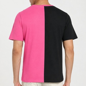 Camiseta de Manga Corta para Hombre, Cuello Redondo, Color Rojo, Blanco y Amarillo, Algodón, Serigrafía en la Parte Delantera, Corte Regular, Informal, Ligera - Product Image 4