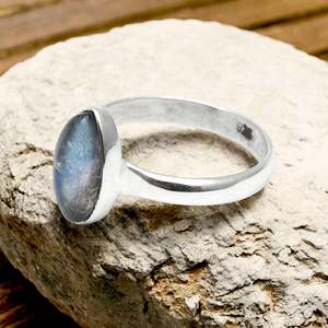Unique Design 925 Sterling Silver <b>Ring</b> With Brilliant Marquise Cut <b>Labradorite</b> Gemstone Handmade Bohemian <b>Ring</b> For Girls - Product Image 4