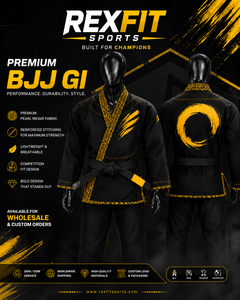 Kimono de Jiu-Jitsu Brésilien Personnalisé en Tissu Perlé Premium, Uniforme de Compétition BJJ, Fabricant OEM ODM - Product Image 5