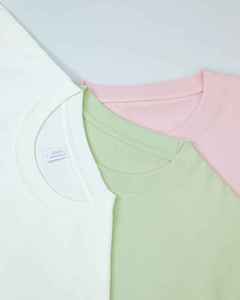 Camiseta de algodón de 330 g/m² para hombre, súper pesada, de 300 g/m², gruesa, oversize, con hombros caídos, cuello redondo y corte holgado. - Product Image 4