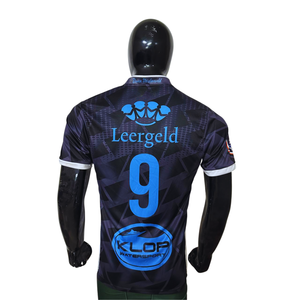 Camiseta de Fútbol Deportiva Transpirable con Estampado por Sublimación, Diseño Sólido, Personalizada, Retro, con Nombre del Equipo, Antibacteriana, de Secado Rápido, 100% - Product Image 5