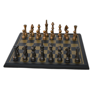 Nouveau thème, jeu d'échecs, nouveaux Designs de finition brillantes, décor coloré et plaqué, jeu en bois - Product Image 1
