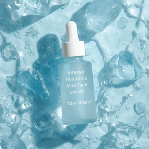Sérum hydratant à absorption rapide, acide hyaluronique, extrait de marguerite bleue, vitamine B5, recommandé par les dermatologues pour les peaux sensibles - Product Image 2