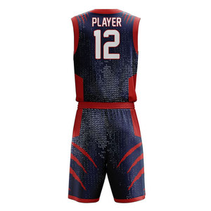 Tenue de basketball personnalisée pour hommes, kit d'équipe de club, nouveau design, uniforme de basketball respirant et professionnel sur mesure - Product Image 6